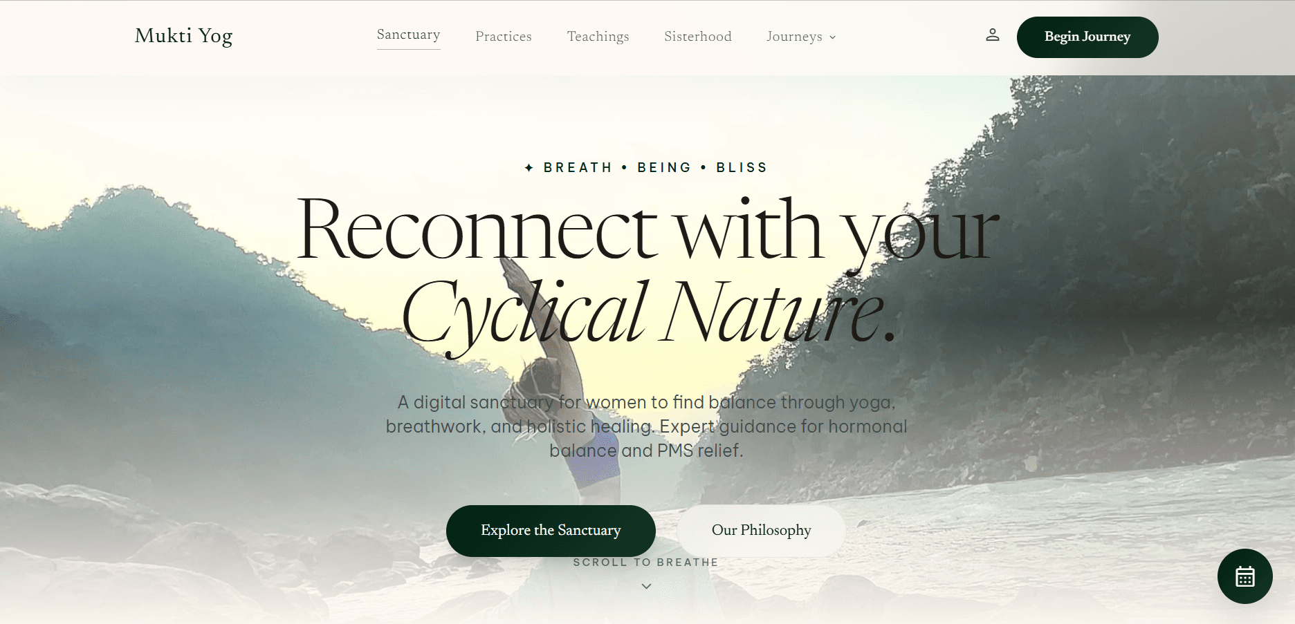 Mukti Yog — website built by YogaSEO